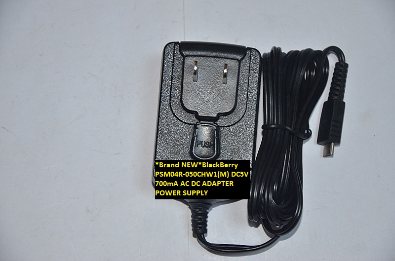 *Brand NEW*PSM04R-050CHW1(M) BlackBerry DC5V 700mA AC DC ADAPTER POWER SUPPLY